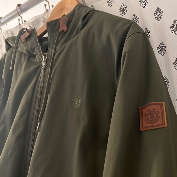 Element Wolfeboro Collection Heavy Winter Jacket Olive Size Large - Picture 10 of 16